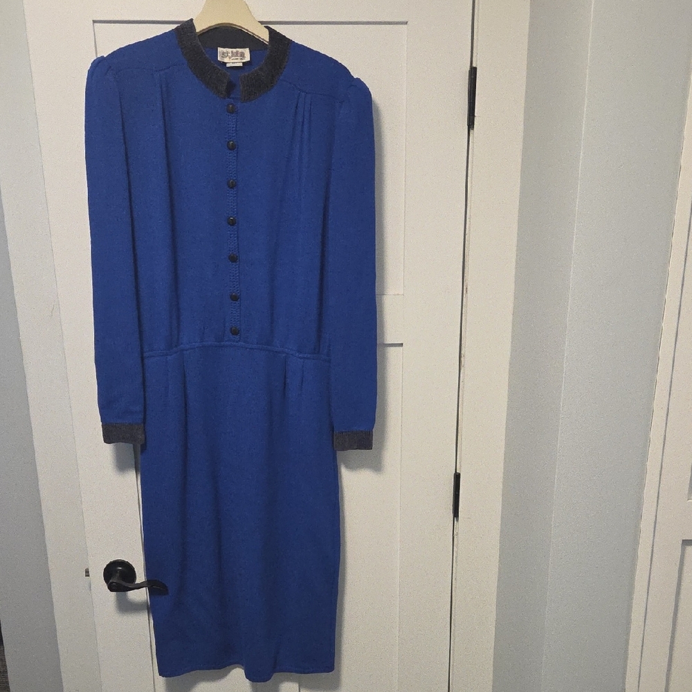 Vintage St. john by mary Navy dress